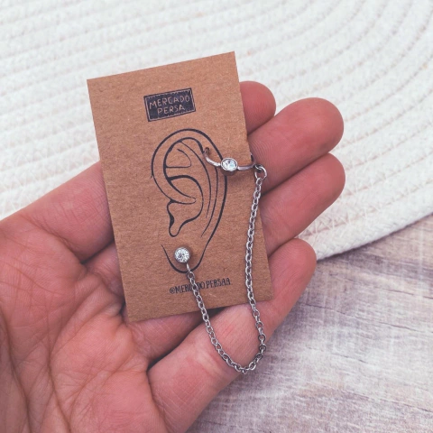 Aro Dimia Cadena Simple - Acero Quirúrgico C20.G