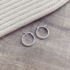 Aros Nonet white - Acero blanco E17.S - comprar online