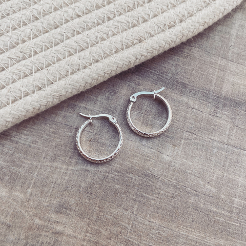 Aros Nonet white - Acero blanco E17.S - comprar online