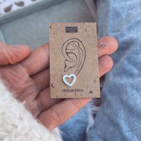 Aro Corazón Pundots - Plata 925 Y21.M - comprar online