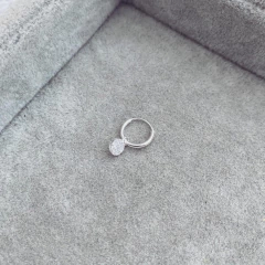 Argollita Dot Shine - Plata 925 W17.B en internet