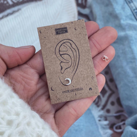 Aro Luny Shine - Plata 925 C15.E