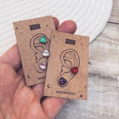 Aro a Rosca Corazon Lith ¡Por Unidad! - Acero quirúrgico E17.i - comprar online