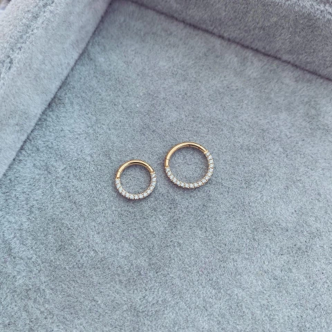 Aro Cierra Facil Pretty Gold - Acero dorado W18.F