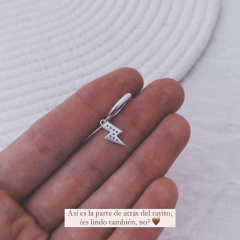 Aro Clack Rayo Shine - Plata 925 C12.E - Tienda Mercado Persa