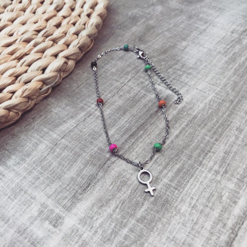 Tobillera Power femenino - Acero quirúrgico V22