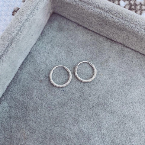 Aros Telephy - Plata 925 X7.L