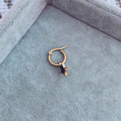 Argollita Star Fun Gold - Acero dorado A5 - comprar online