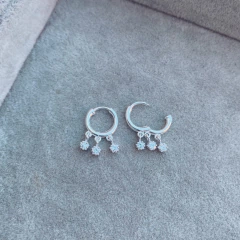 Aros Estrellis Frunk- Plata 925 Y21.D en internet