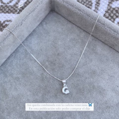 Dije Inicial Inflados 0.6 cm - Plata 925 W10 - tienda online