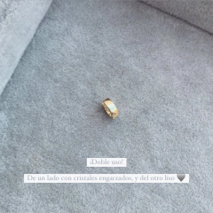 Aro Lauil Gold - Plata 925 Bañada en Oro A13.M - comprar online