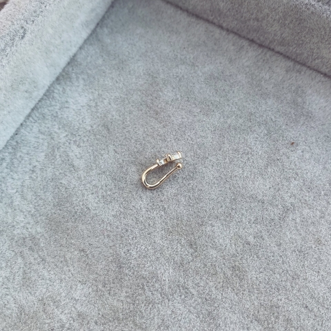 Cuff Flore Shine Gold - Acerado- Acero Dorado M22.i - comprar online