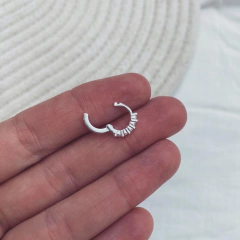 Aros Clack Manhattan - Plata 925 C11.K en internet