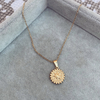 Collar Destello Dots Gold - Acero Dorado - X6.E