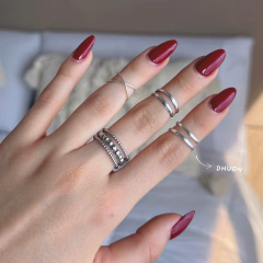 Media falange/Pie Dhuon - Plata 925 C27.C - Tienda Mercado Persa