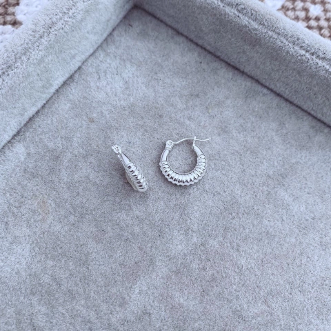 Aros Lithe White - Acero blanco W1 bis.C - comprar online