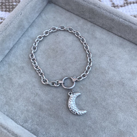 Pulsera Luna Cierre - Acero quirúrgico L1 - comprar online