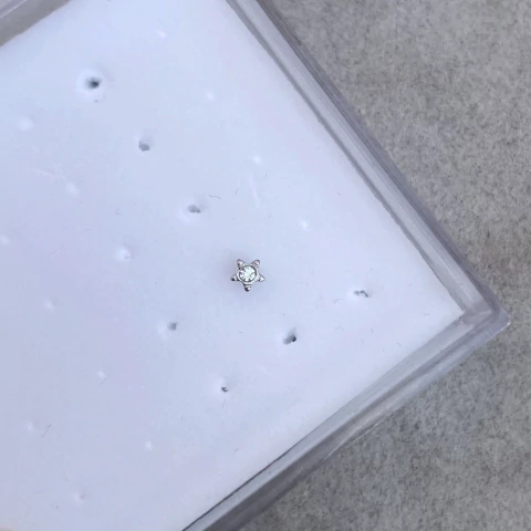 Piercing Nariz starbril - Acero quirúrgico M34.C - comprar online
