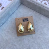 Aros Gota Shine Gold - Acero dorado W15.D - comprar online