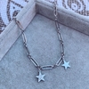 Collar Linkstar Shine - Acero quirúrgico W14.F