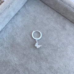 Aro Clack Butterf - Plata 925 X4.i en internet