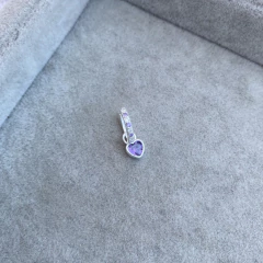 Aro Susan Lila - Plata 925 X9.G - comprar online