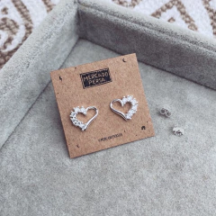 Aros Corazon Dua - Plata 925 W12.R