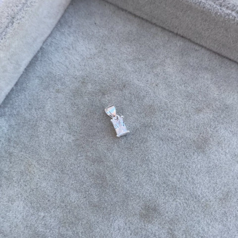 Dije Rect Shine - Plata 925 W8 - comprar online