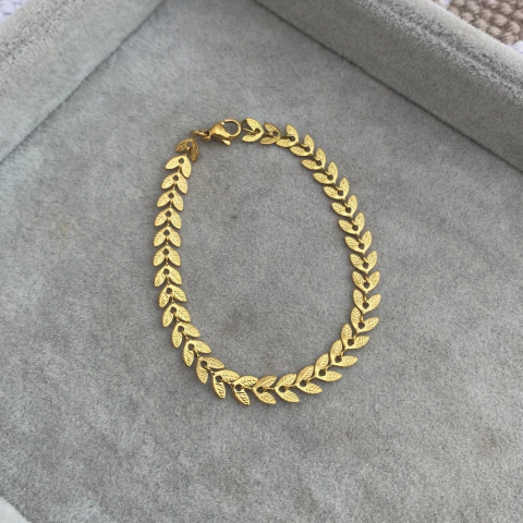 Pulsera Inkeli Hoji gold - Acero Dorado V25.B - comprar online