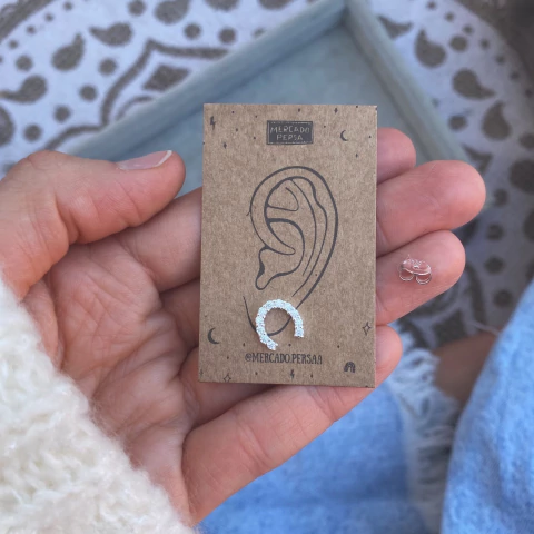 Aro Herradura Shine - Plata 925 C.C - comprar online