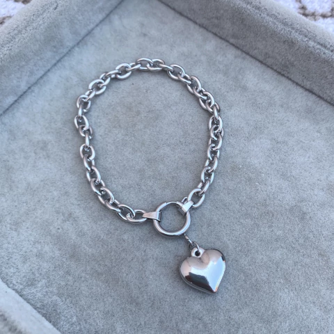 Pulsera Corazón Cierre - Acero quirúrgico L2 - comprar online