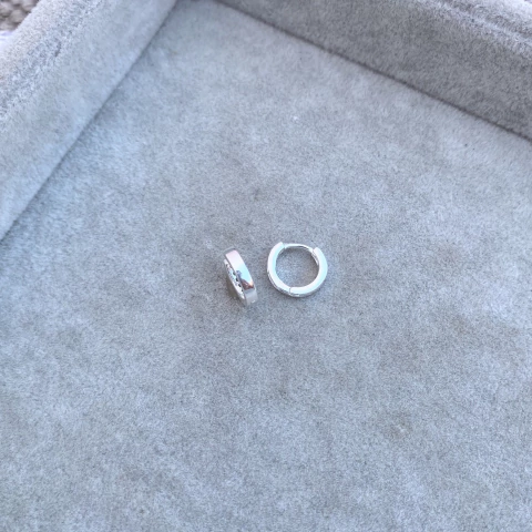 Aros Blackbor- Plata 925 M34.K - comprar online