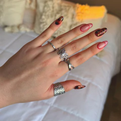 Anillo Regulable Mariposita calada - Acero quirúrgico AN en internet