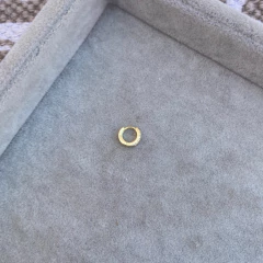 Aro Mini Vach Gold - Plata 925 bañada en Oro W10 - Tienda Mercado Persa