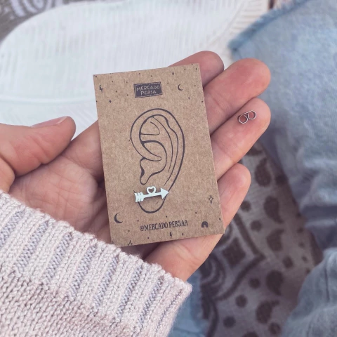 Aro Flechita Cori- Acero Quirúrgico D5 bis