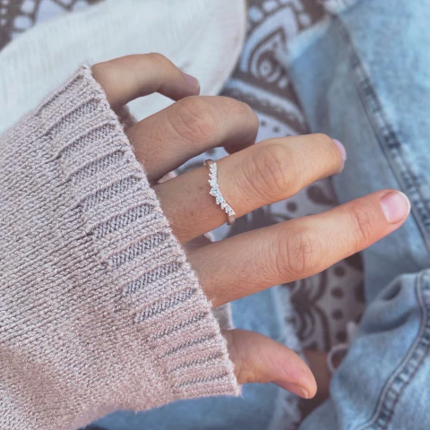 Anillo Princy Shine - Plata 925 W14.H