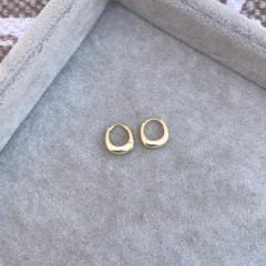 Aros Kualy Gold - Plata 925 bañada en Oro W10 en internet