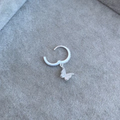 Aro Clack Butterf - Plata 925 X4.i - Tienda Mercado Persa