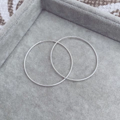 Aros Mega Báscias - Plata 925 W4.B