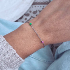 Pulsera Roxy Color - Acero quirúrgico J2 - comprar online