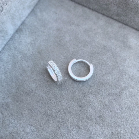 Aros 2 en 1 Barmed- Plata 925 C13.J - comprar online