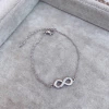 Pulsera Infinito Shine - Acero quirúrgico H6 bis