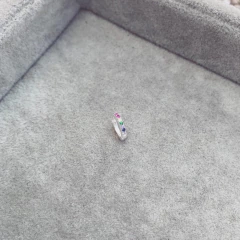 Aro Mini Colors - Plata 925 M24.C - Tienda Mercado Persa