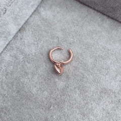 Aro Clack Carou Rose - Plata 925 Bañada en rose W14.G en internet