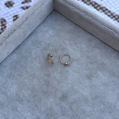 Arito Pach Texturado gold - Acero Dorado C22.D en internet