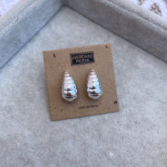 Aros Gota Lines - Acero quirúrgico + Acerado M32.E