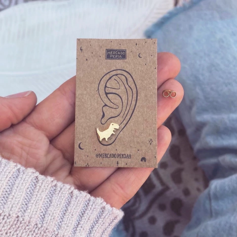 Aro Dino Gold - Acero dorado X11.H