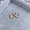 Aros Ema Shine Gold - Acero dorado W1 bis.B