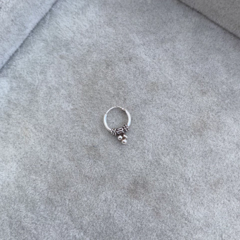 Aro Bali Pikiti - Plata 925 - comprar online