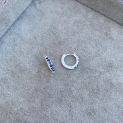 Aros Blue - Plata 925 M31.G - Tienda Mercado Persa